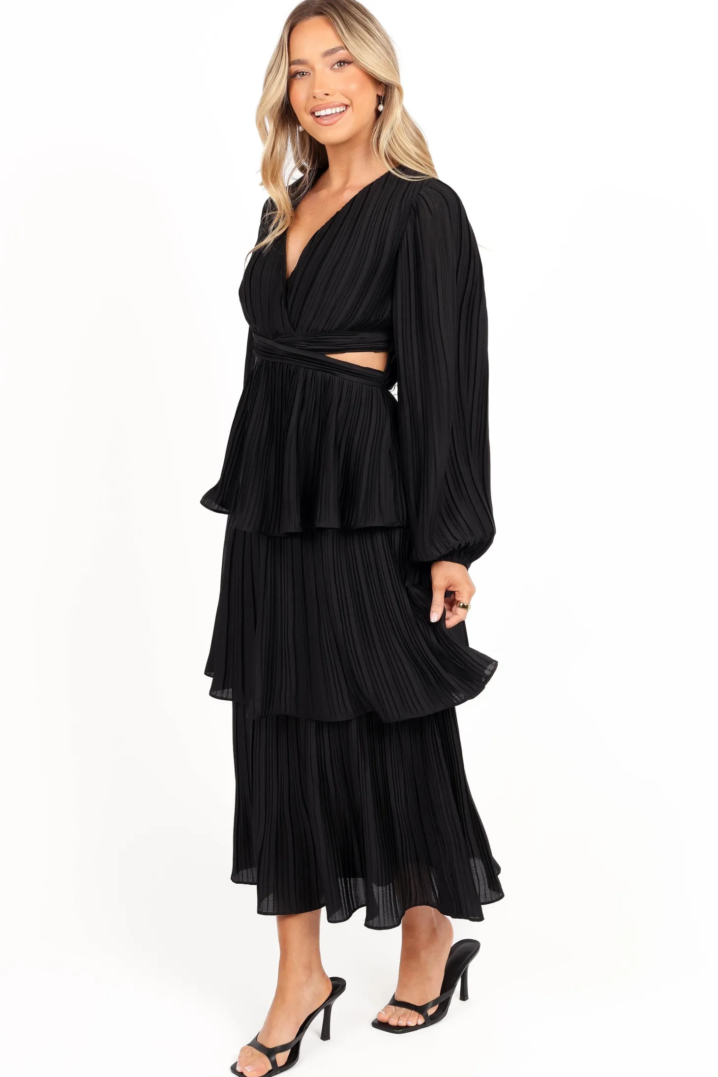 PIppa Long SLeeve Midi Dress