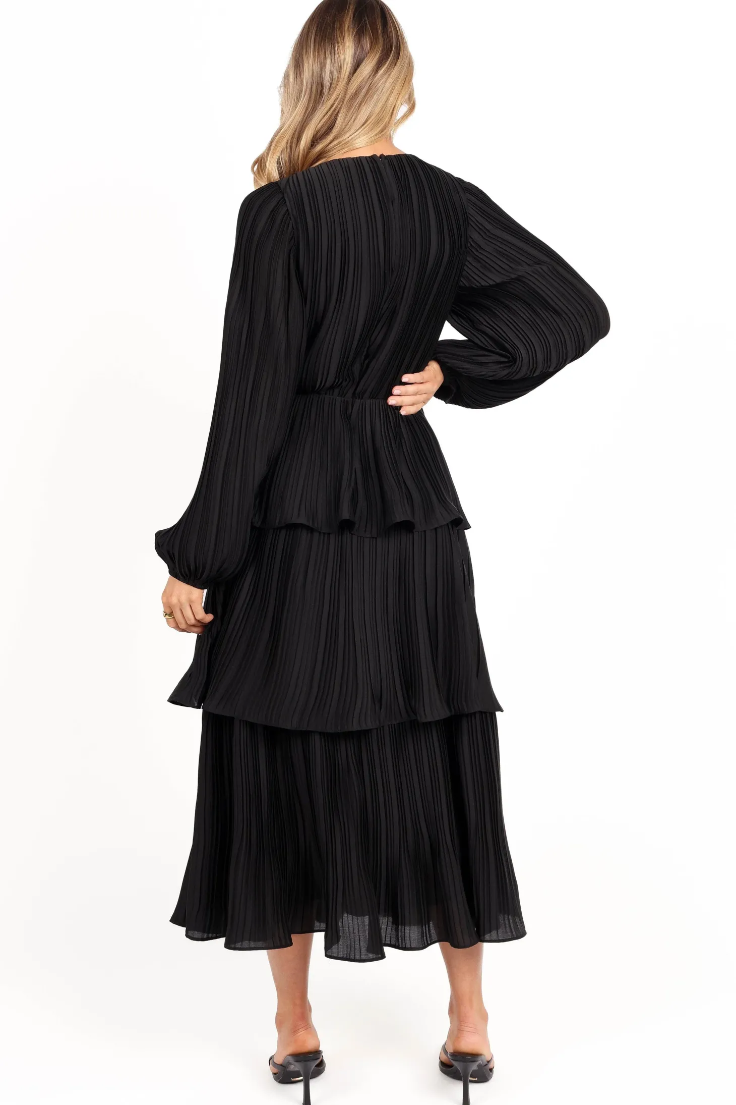 PIppa Long SLeeve Midi Dress