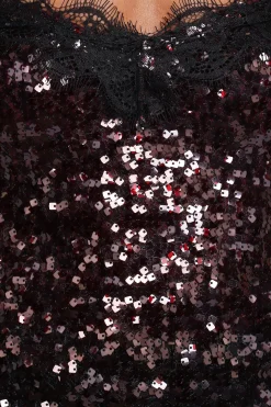 Pixie Lace And Sequins Cami