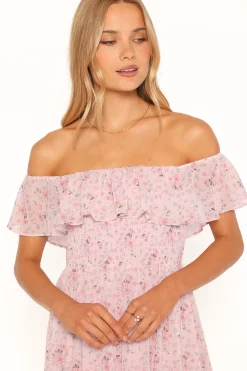 Priscilla Strapless Midi Dress