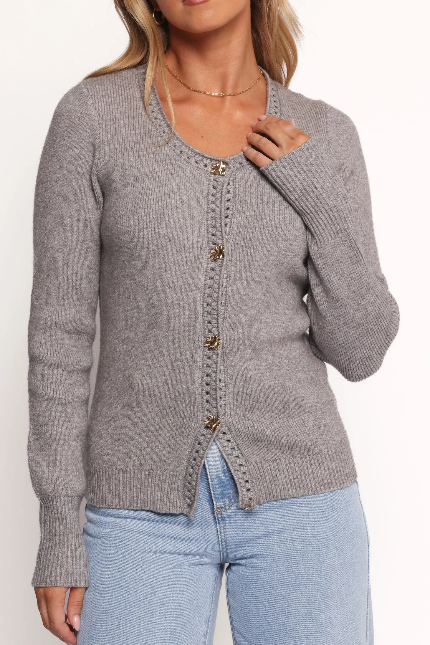 Quay Button Front Cardigan