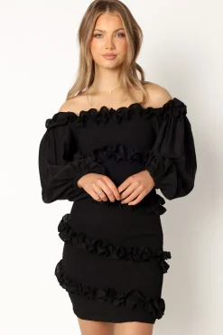 Reba Off Shoulder Mini Dress
