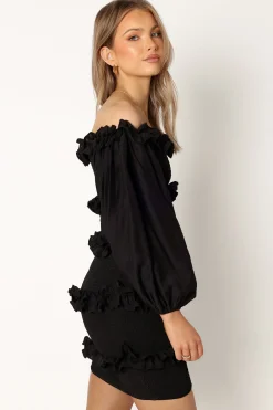 Reba Off Shoulder Mini Dress