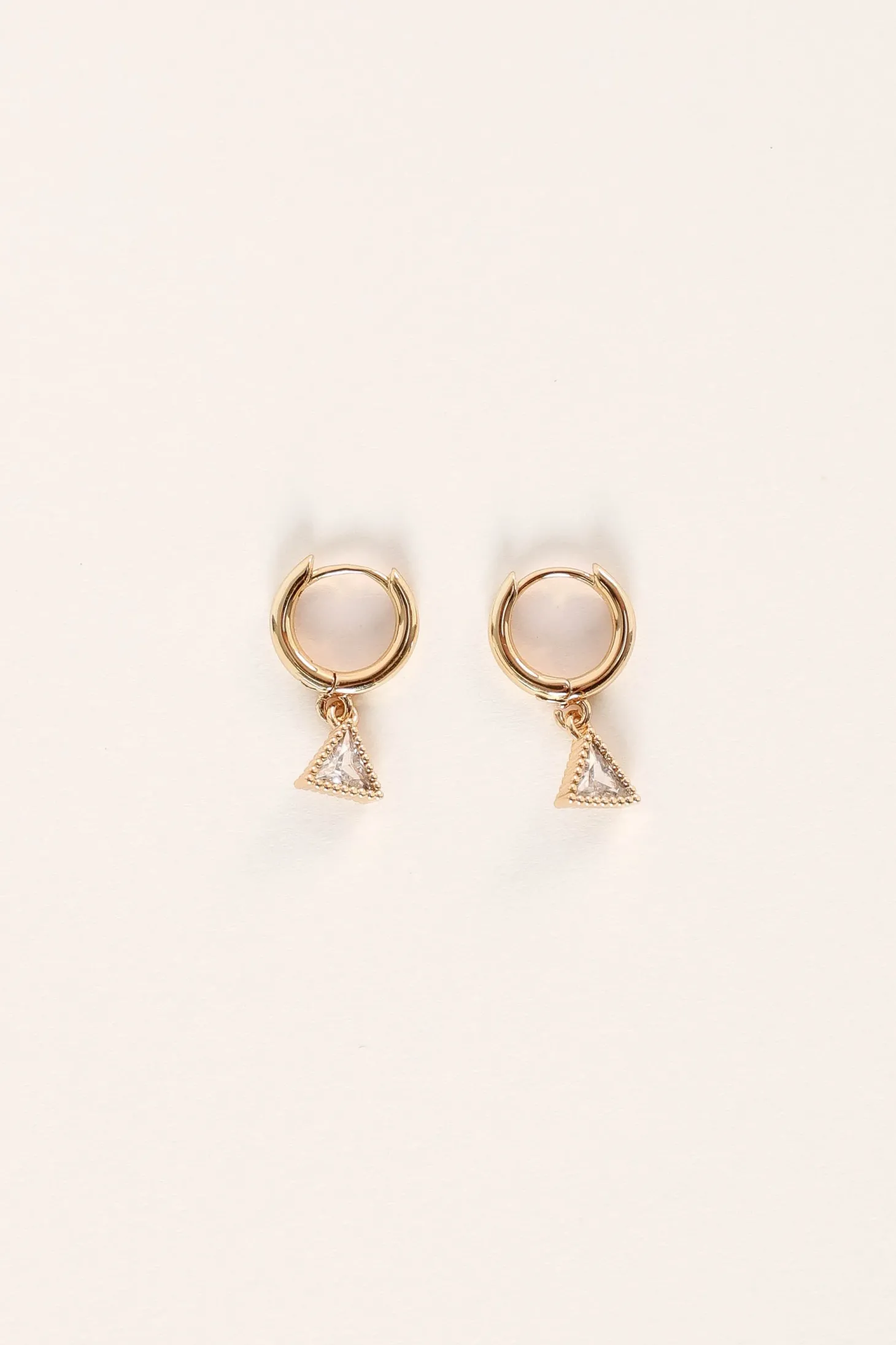 Regina Triangle Drop Earrings
