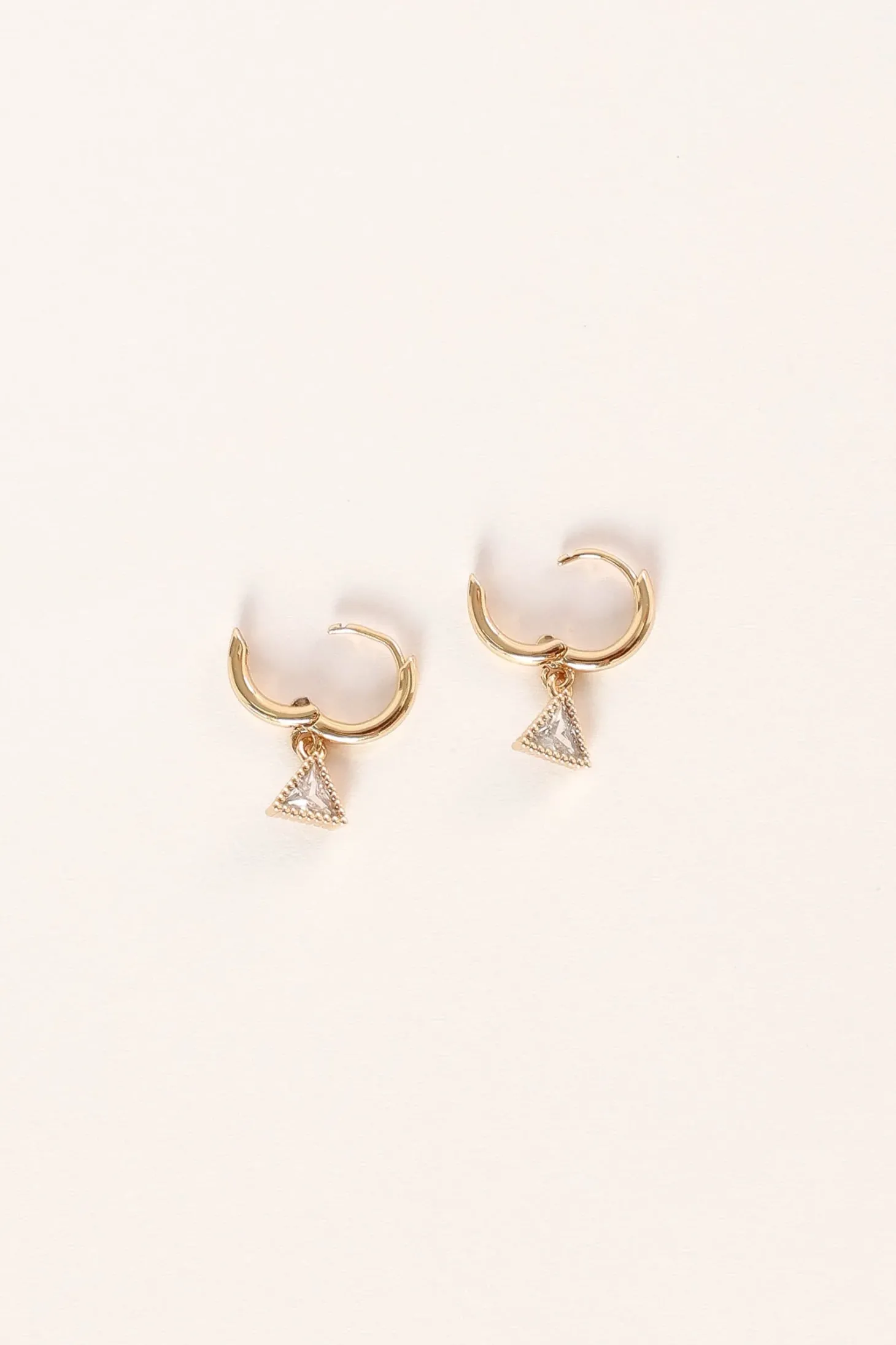 Regina Triangle Drop Earrings