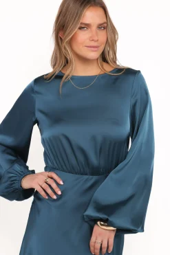 Remora Long Sleeve Midi Dress