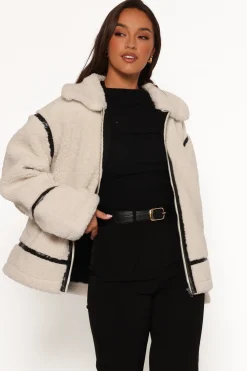 Ricki Faux Sherling Jacket