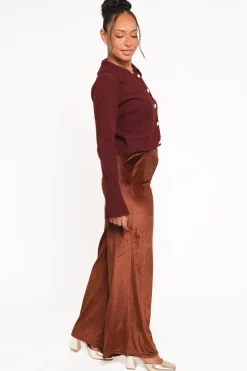 Riley Stretch Velvet Pant