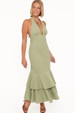 Robyn Halterneck Maxi Dress