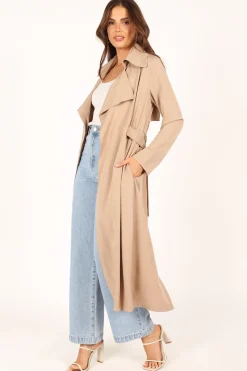 Robyn Tie Front Trench Coat