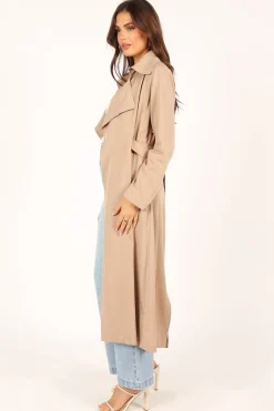 Robyn Tie Front Trench Coat