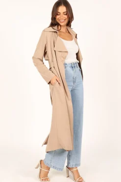 Robyn Tie Front Trench Coat