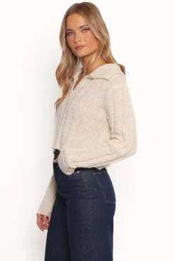 Romy Collar Knit Sweater