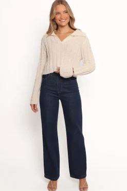 Romy Collar Knit Sweater
