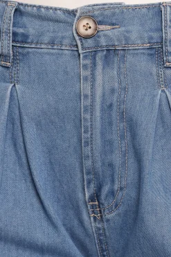 Rosalee Chambray Wide Leg Pant