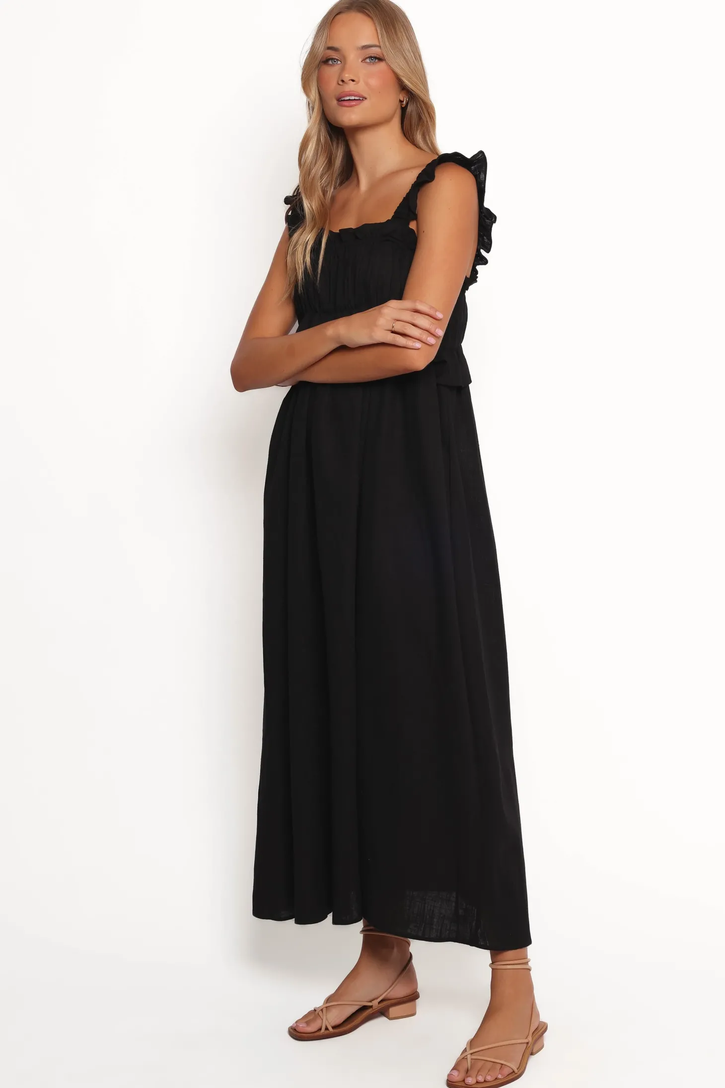 Ross Frill Strap Maxi Dress