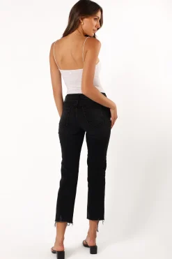 Rowan High Rise Straight Leg Jean