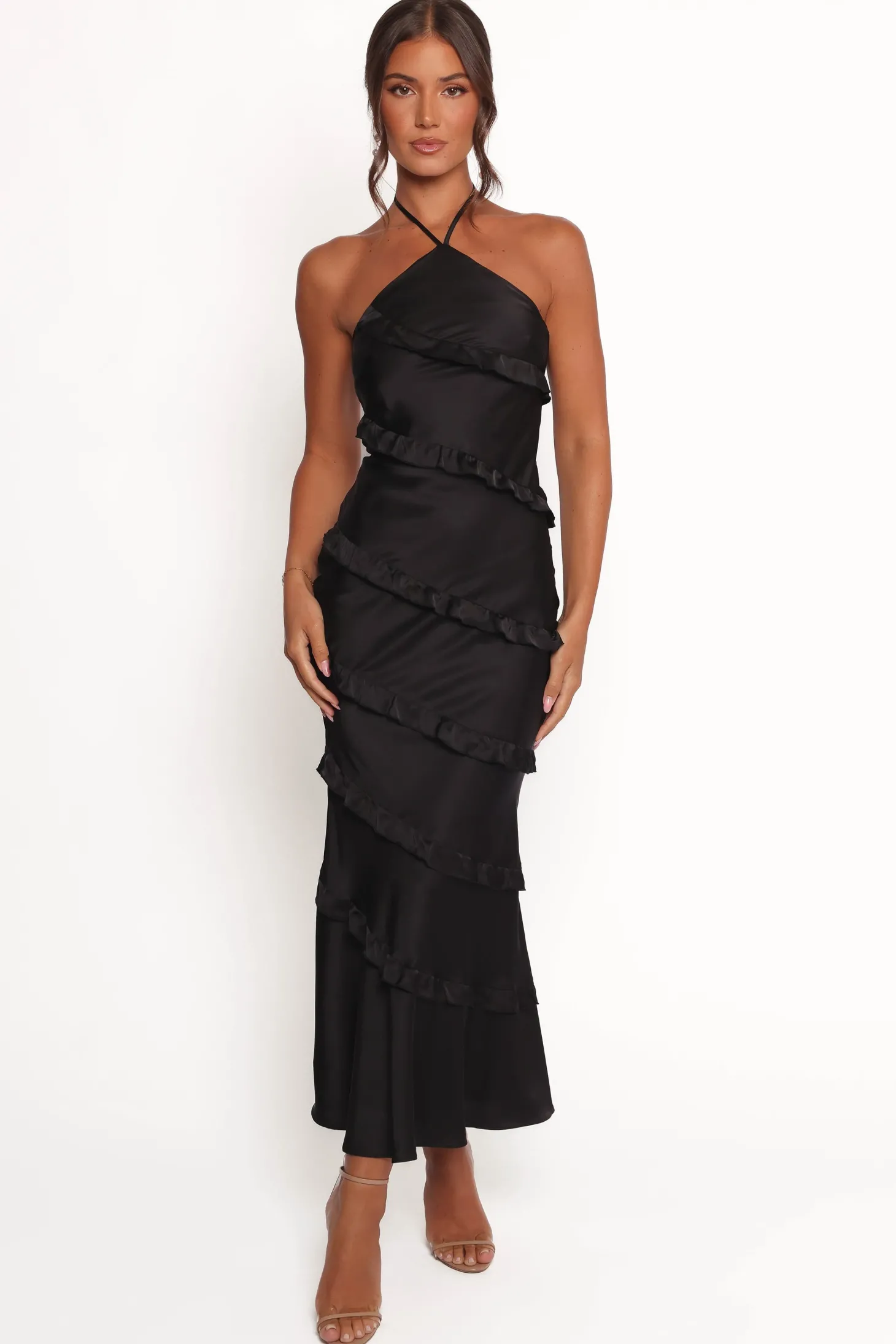 Roxanne Halterneck Maxi Dress