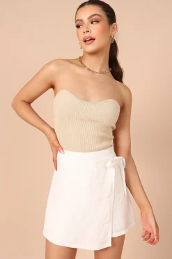 Roxy Faux Wrap Skort