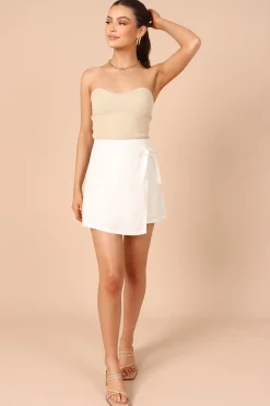 Roxy Faux Wrap Skort