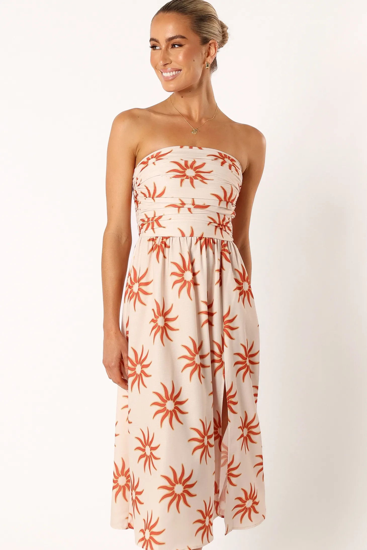 Ryder Strapless Midi Dress