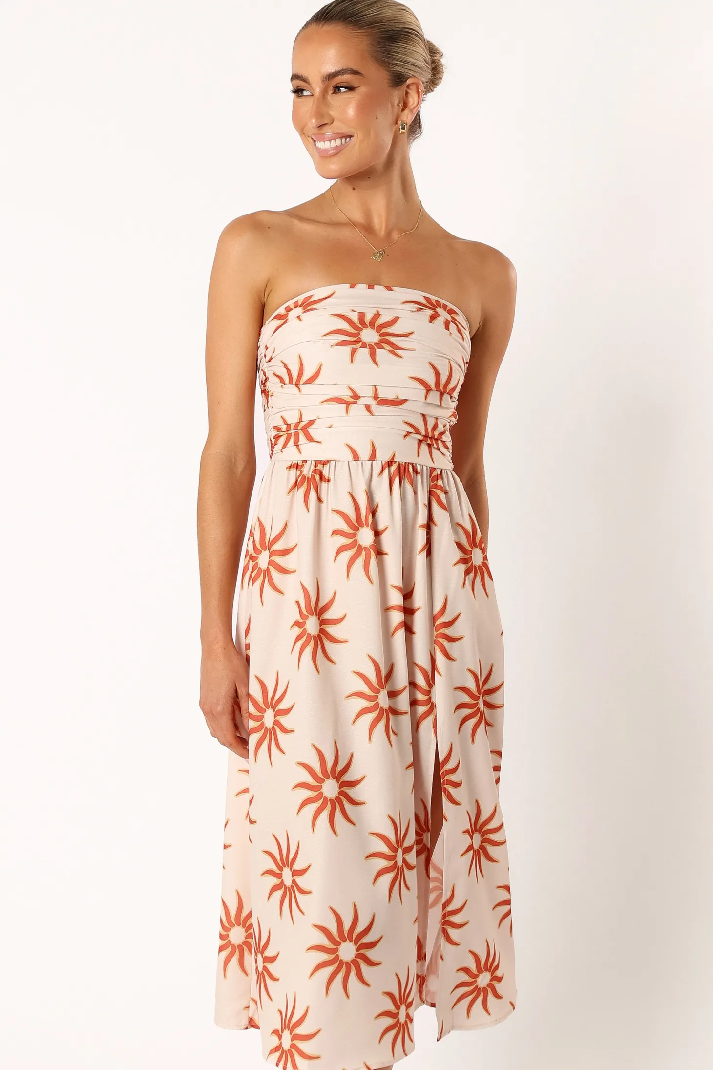 Ryder Strapless Midi Dress