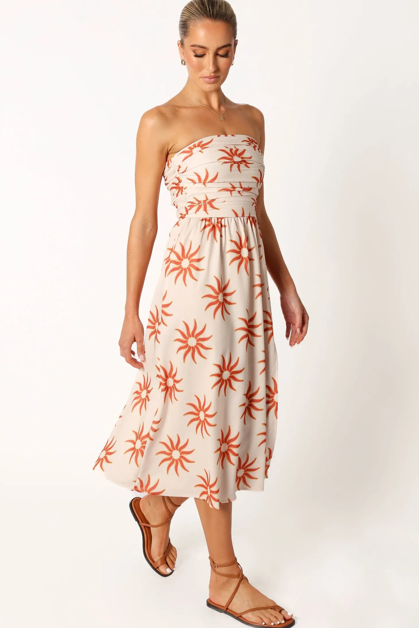 Ryder Strapless Midi Dress