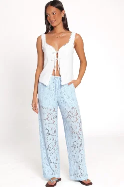 Sabina Lace Wide Leg Pant