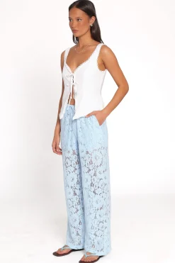 Sabina Lace Wide Leg Pant