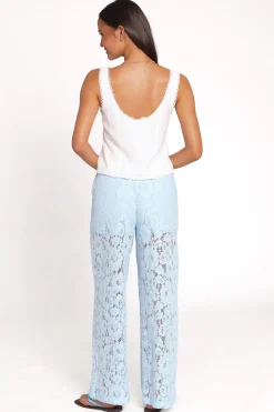 Sabina Lace Wide Leg Pant
