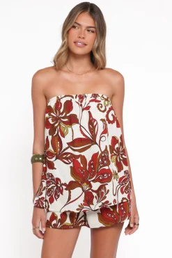 Sallie Strapless Romper