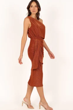 Santiago Off Shoulder Midi Dress