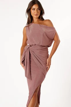 Santiago Off Shoulder Midi Dress