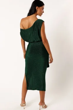 Santiago Off Shoulder Midi Dress