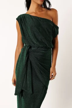 Santiago Off Shoulder Midi Dress