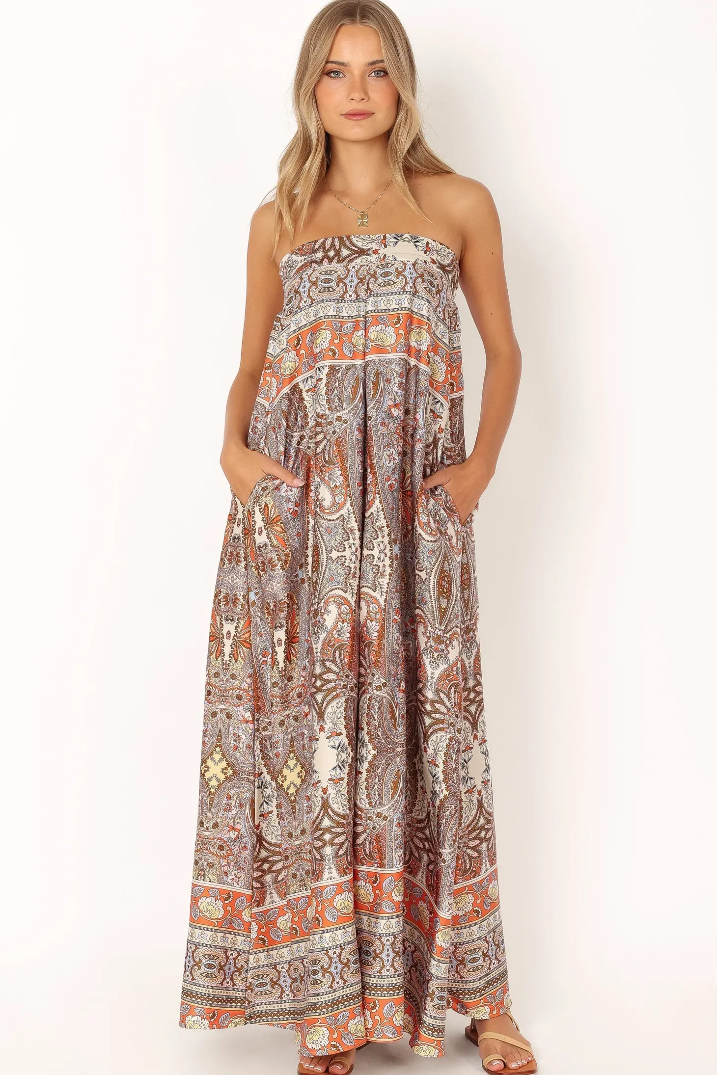 Sarah Strapless Jumpsuit
