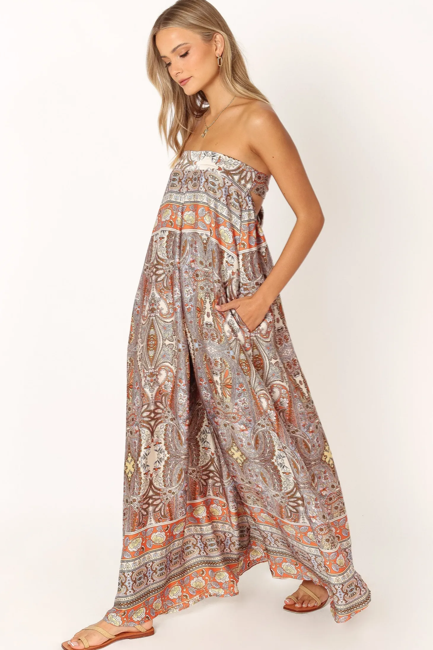 Sarah Strapless Jumpsuit