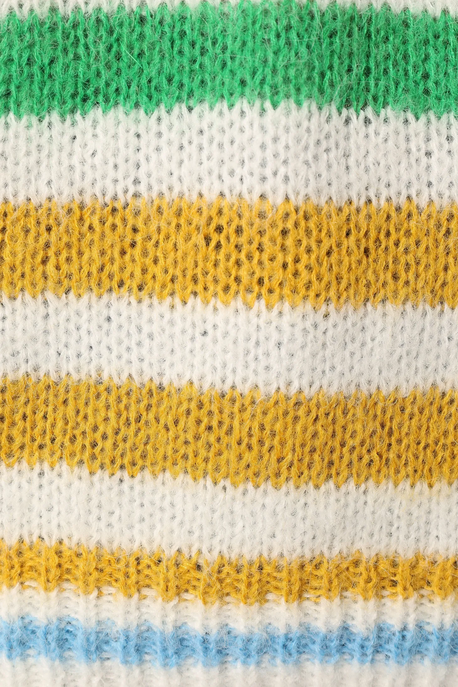 Sasha Multi Stripe Crewneck Knit Sweater