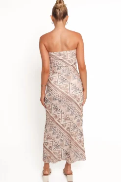Saskia Strapless Midi Dress