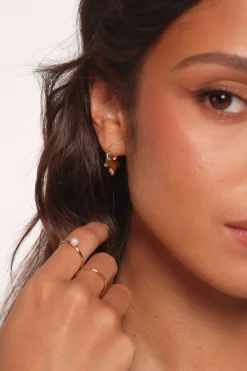 Scarlet Star Earrings