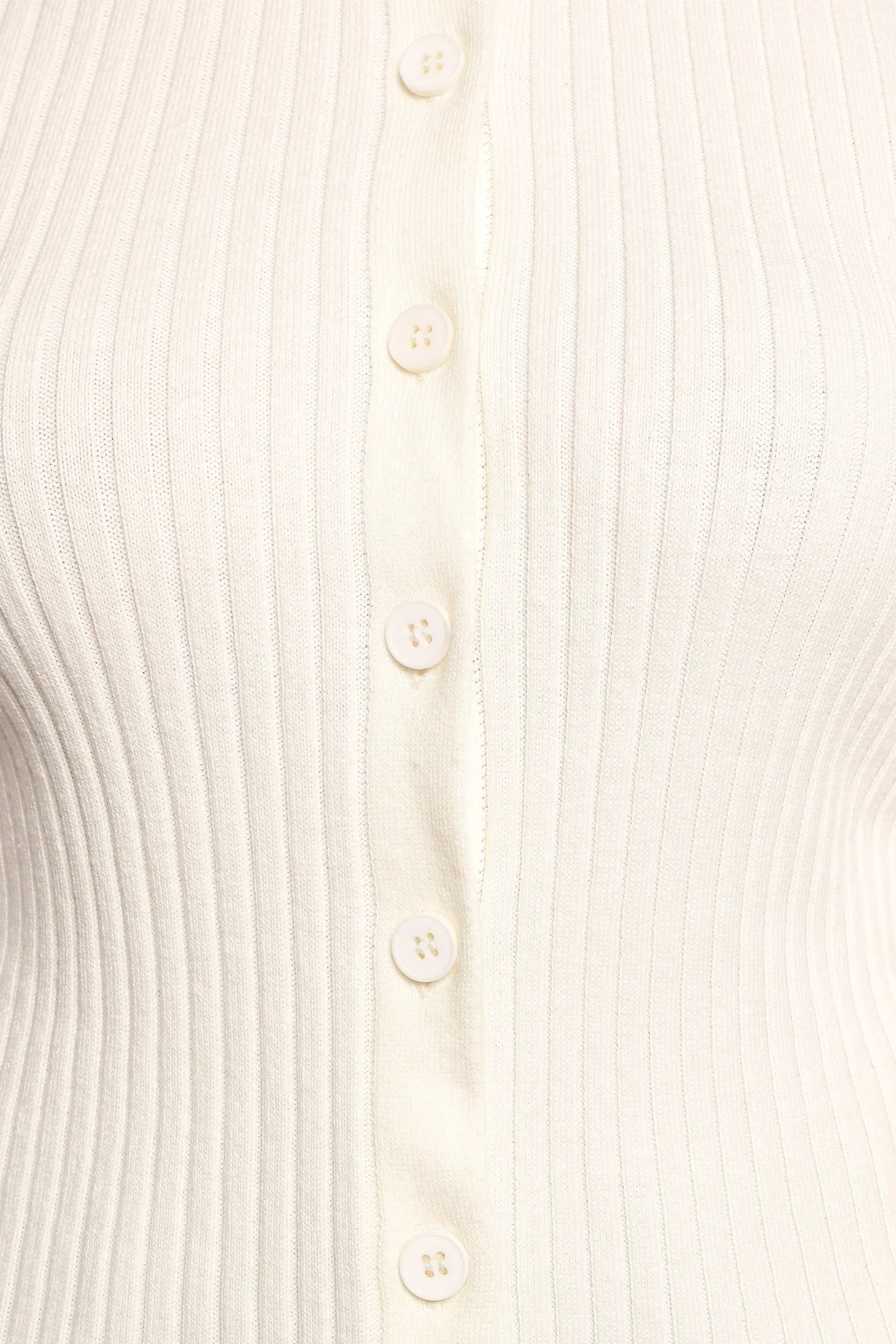 Searie Ribbed Cardigan Top