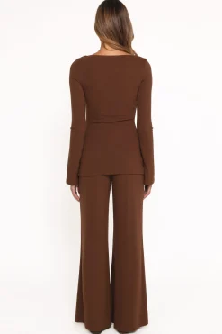 Selly Knitted Pant Set