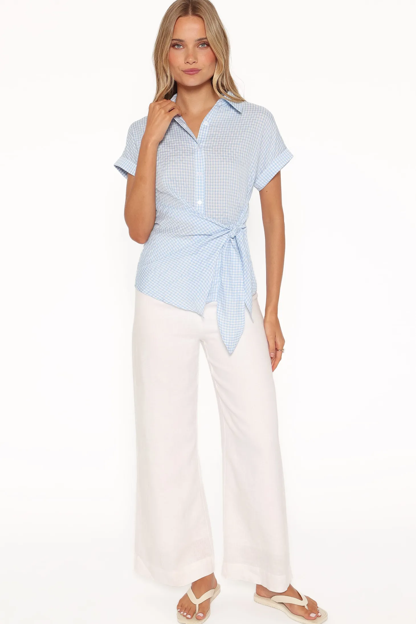 Shiloh Side Tie Shirt
