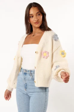 Sienna Flower Cardigan