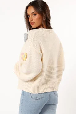 Sienna Flower Cardigan