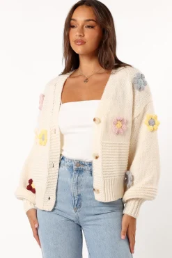 Sienna Flower Cardigan