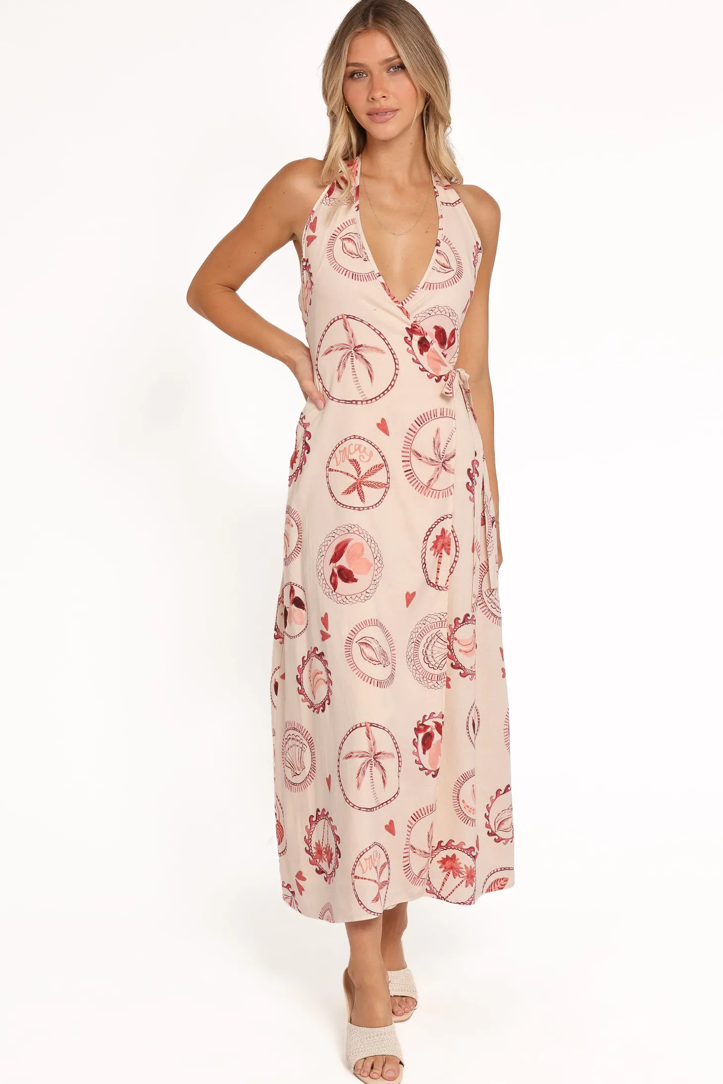 Sierra Wrap Midi Dress