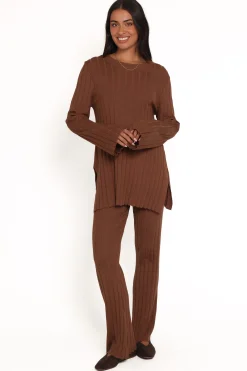 Silvie Long Sleeve Knitted Set