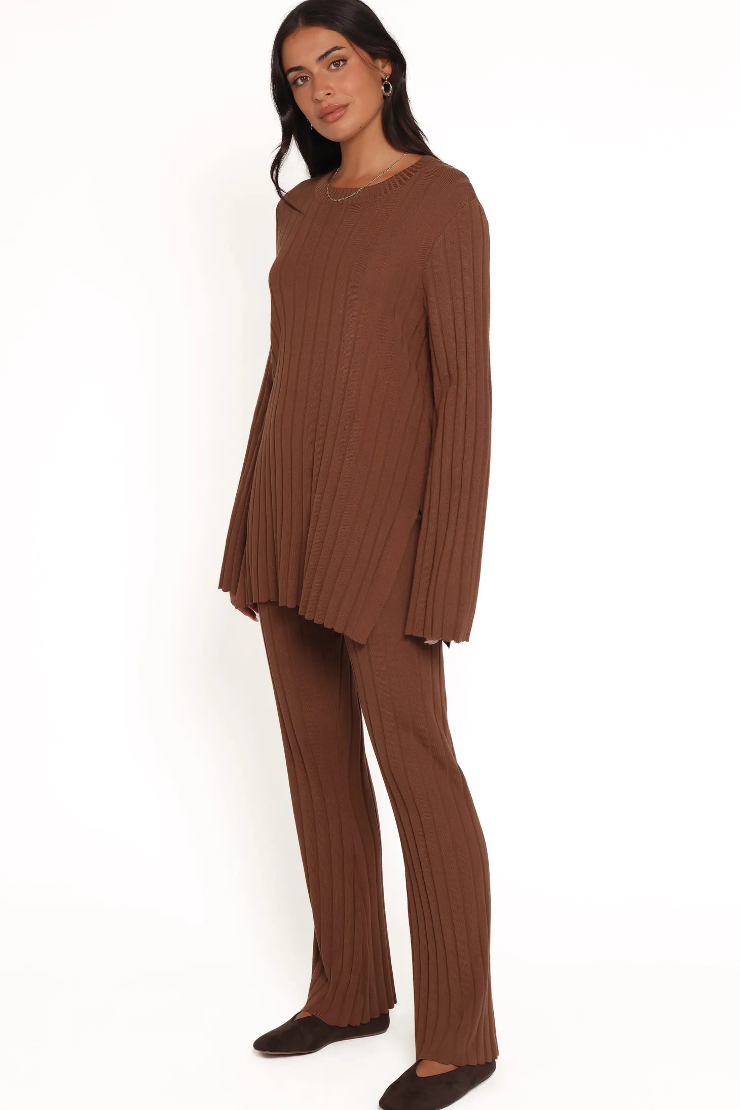 Silvie Long Sleeve Knitted Set