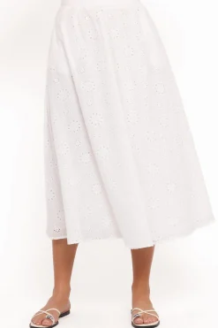 Sinead Eyelet Maxi Skirt